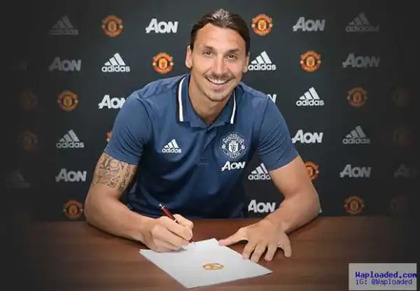 OFFICIAL: Manchester United Sign Ibrahimovic - Exclusive Photos